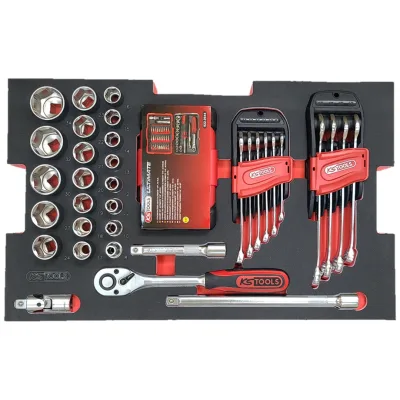 KS Tools Befestigungsmodul für SCM-Transportkisten, 78-tlg.