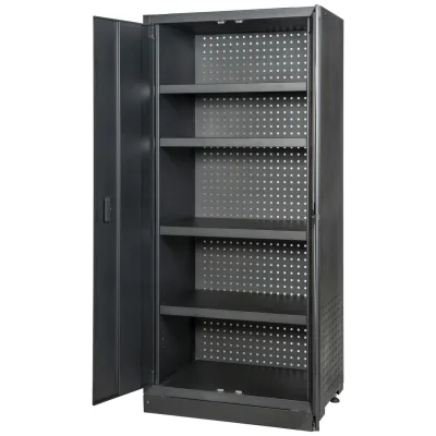 KS Tools Doppel-Lochwandschrank mit 4 Einlegeböden, B 903 x T 518 x H 1950 mm
