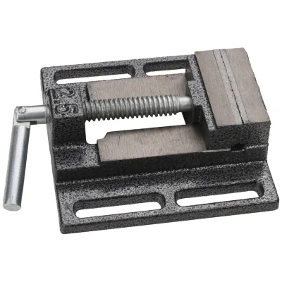 KS Tools Parallelbacken-Schraubstock 63 mm, Öffnung 50 mm für Säulenbohrmaschine 500.8451