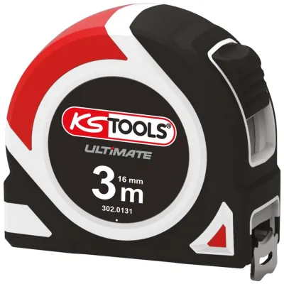 KS Tools ULTIMATE-Maßband aus zwei Materialien, 3 x 16 mm