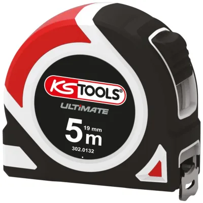 KS Tools ULTIMATE-Maßband aus zwei Materialien, 5 x 19 mm