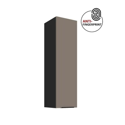 Küche ARIA Hängeschrank 30 cm Höhe 90 cm Sandgrau Küchenzeile Anti Fingerprint