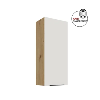 Küche ARIA Hängeschrank 45 cm Höhe 90 cm Weiss Küchenzeile Anti Fingerprint
