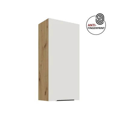 Küche ARIA Hängeschrank 50 cm Höhe 90 cm Weiss Küchenzeile Anti Fingerprint