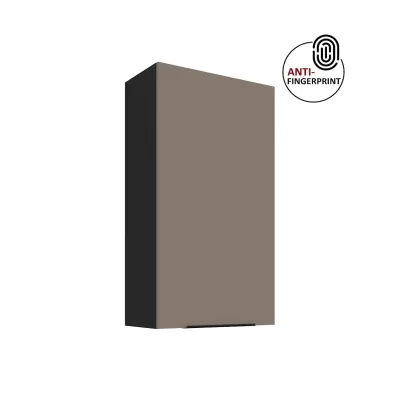 Küche ARIA Hängeschrank 60 cm Höhe 90 cm Sandgrau Küchenzeile Anti Fingerprint