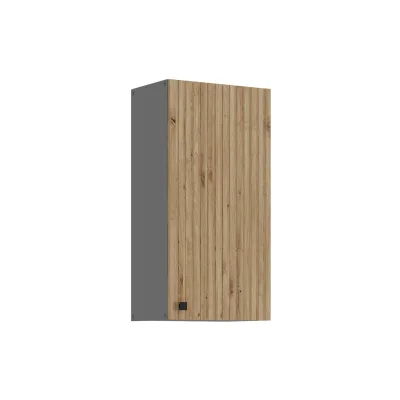 Küche AVA Artisan Hängeschrank 45 cm Lamellenoptik Küchenzeile Einbauküche