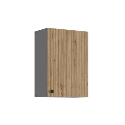 Küche AVA Artisan Hängeschrank 50 cm Lamellenoptik Küchenzeile Einbauküche