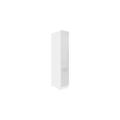 Küchen Apothekerschrank 30 cm LARA Weiß hochglanz Küchenzeile Küchenblock