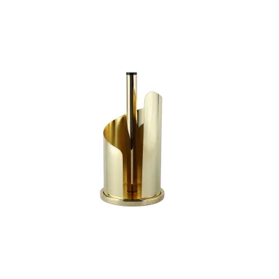 Küchenrollenhalter aus Edelstahl - gold