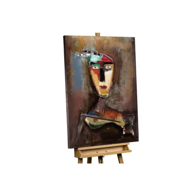 Kunstloft Metallbild Mehrfarbig 4.74x100 cm