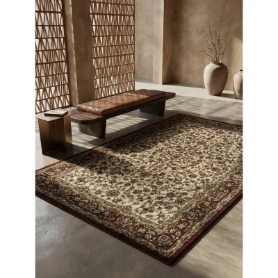 Kurzflorteppich GEISLER, orientalisch, Creme, 120 x 170 cm