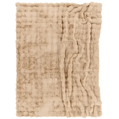 Kuscheldecke Arnia beige 150x200 cm