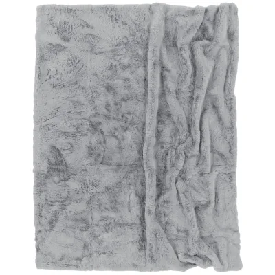 Kuscheldecke Fluffy grau 200x240 cm