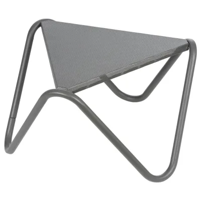 Lafuma Mobilier Gartenbeistelltisch Anthrazit, Titan 57x32x57 cm