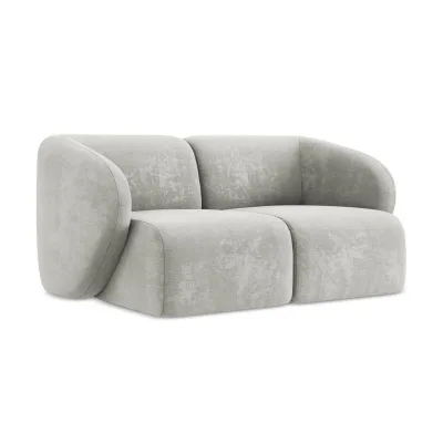 LaMiaSofa 2-Sitzer-Sofa Hellgrau 174x75x94 cm