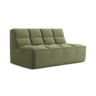LaMiaSofa 2-Sitzer-Sofa Olivgrün 160x75x93 cm