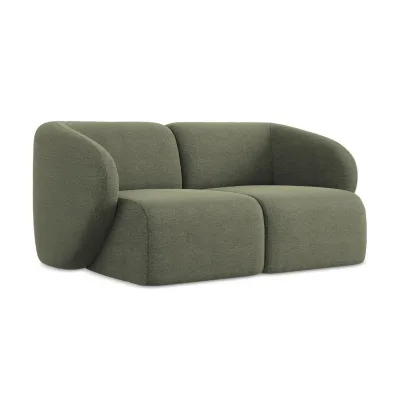 LaMiaSofa 2-Sitzer-Sofa Olivgrün 174x75x94 cm
