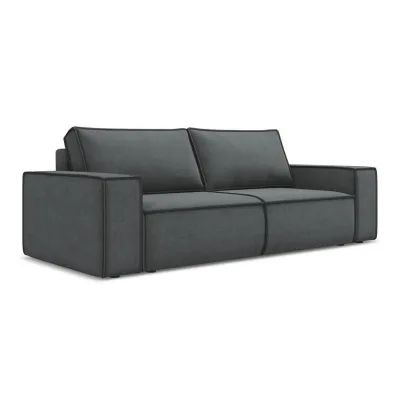 LaMiaSofa 3-Sitzer Grau 255x85x105 cm