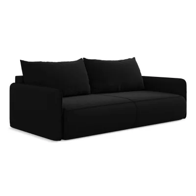 LaMiaSofa 3-Sitzer Schwarz 216x86x105 cm
