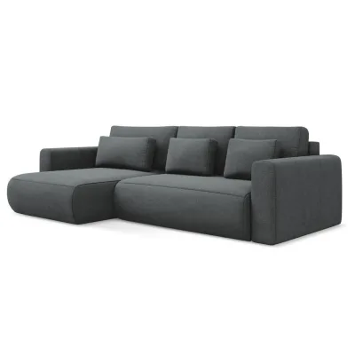 LaMiaSofa Ecksofa Grau 278x149 cm