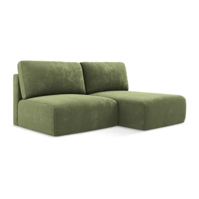 LaMiaSofa Ecksofa Grün 210x149 cm