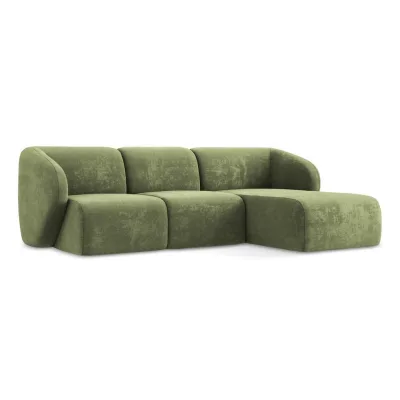 LaMiaSofa Ecksofa Grün 248x166 cm