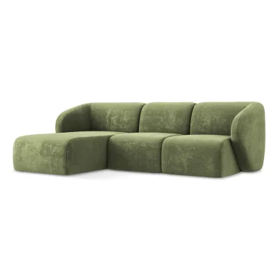 LaMiaSofa Ecksofa Grün 248x166 cm