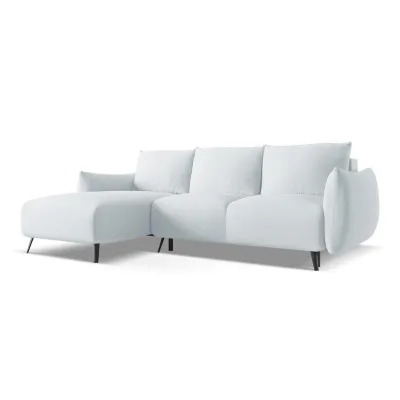 LaMiaSofa Ecksofa Hellblau 242x162 cm