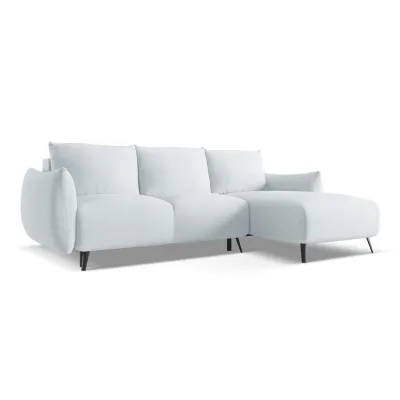 LaMiaSofa Ecksofa Hellblau 242x162 cm