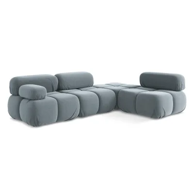 LaMiaSofa Ecksofa Hellblau 285x190 cm