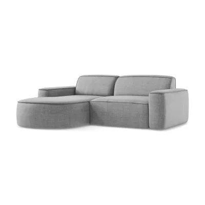 LaMiaSofa Ecksofa Hellgrau 224x166 cm