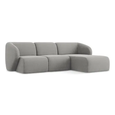 LaMiaSofa Ecksofa Hellgrau 248x166 cm