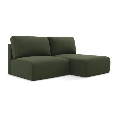 LaMiaSofa Ecksofa Olivgrün 210x149 cm