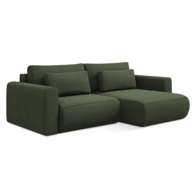 LaMiaSofa Ecksofa Olivgrün 240x149 cm
