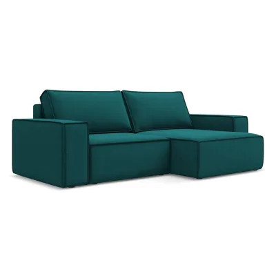 LaMiaSofa Ecksofa Petrol 257x148 cm