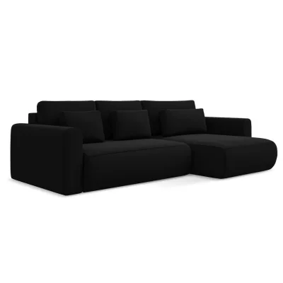 LaMiaSofa Ecksofa Schwarz 278x149 cm