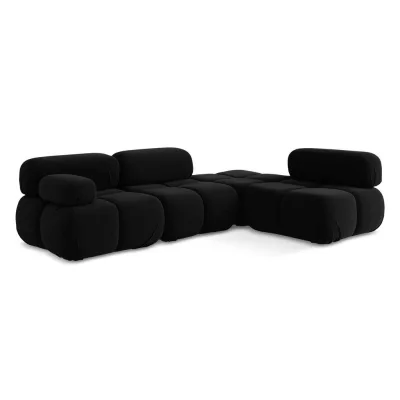 LaMiaSofa Ecksofa Schwarz 285x190 cm