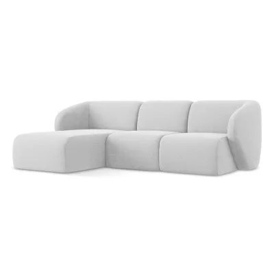 LaMiaSofa Ecksofa Silber 248x166 cm