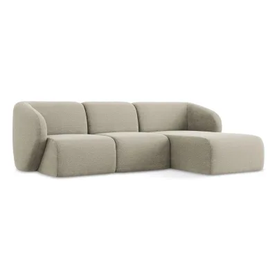 LaMiaSofa Ecksofa Taupe 248x166 cm