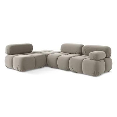 LaMiaSofa Ecksofa Taupe 285x190 cm