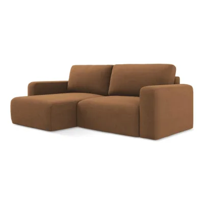 LaMiaSofa Ecksofa Terracotta 244x149 cm