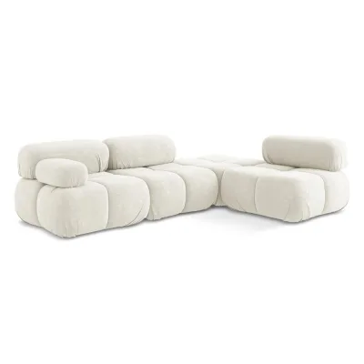 LaMiaSofa Ecksofa Weiß 285x190 cm