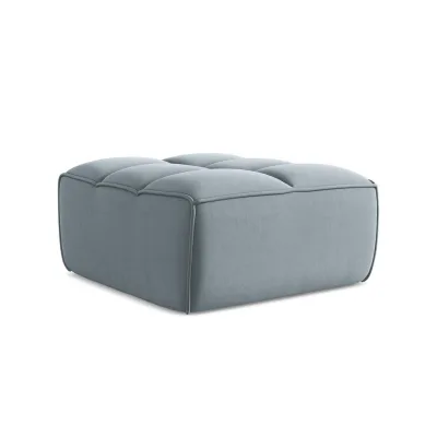 LaMiaSofa Pouf Hellblau 80x43x93 cm