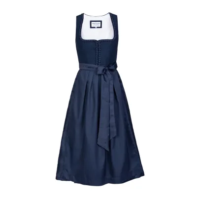 Langes Dirndl Clarissa Dunkelblau