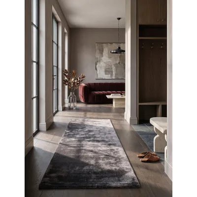 Läufer Antirutsch Anthrazit 60x110 cm - ALDAN   Kadima Design