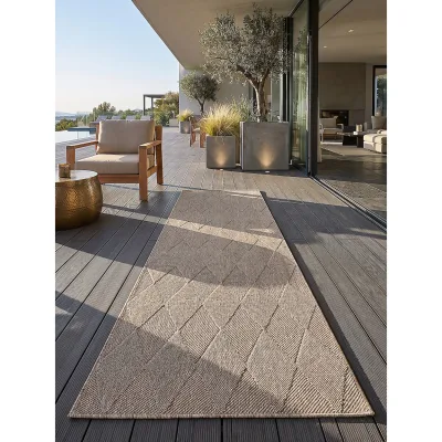 Läufer Flachgewebe Natur 80x250 cm - TOCE   Kadima Design