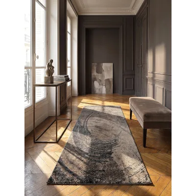 Läufer Kurzflor Braun 80x150 cm - OGLIO   Kadima Design