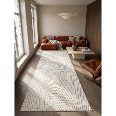 Läufer Kurzflor Creme 80x300 cm - CETINA   Kadima Design