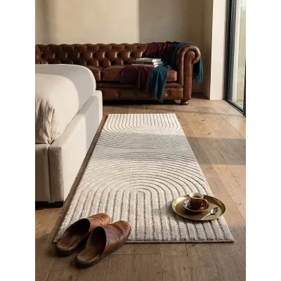 Läufer Pflegeleicht Beige 80x150 cm - MUOTA   Kadima Design