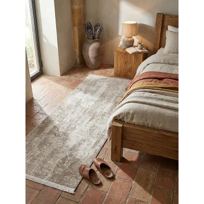 Läufer pflegeleicht Beige 80x300 cm - VARA   Kadima Design